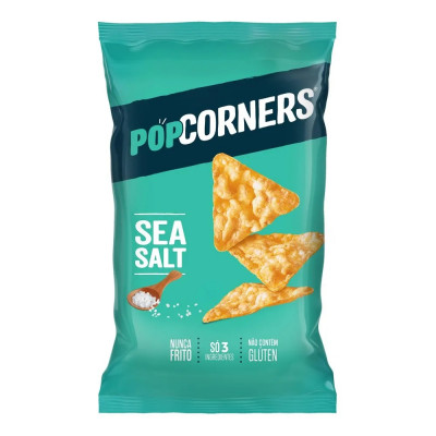 SALGADO POPCORNERS MILHO SEA SALT 57G