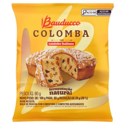 MINI COLOMBA FRUTAS BAUDUCCO 80G