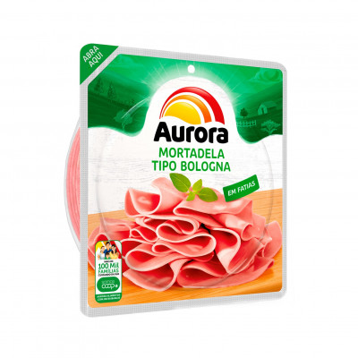 MORTADELA AURORA BOLOGNA FATIADA 180G