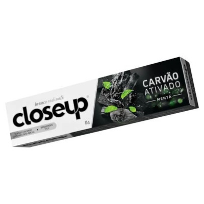 CREME DENTAL CLOSE UP CARVAO ATIVADO MENTA 85G