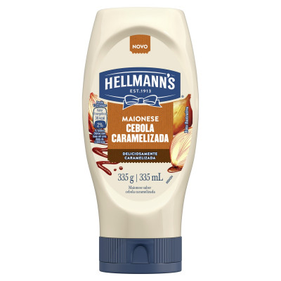 MAIONESE HELLMANNS CEBOLA CARAMELIZADA SQZ 335G