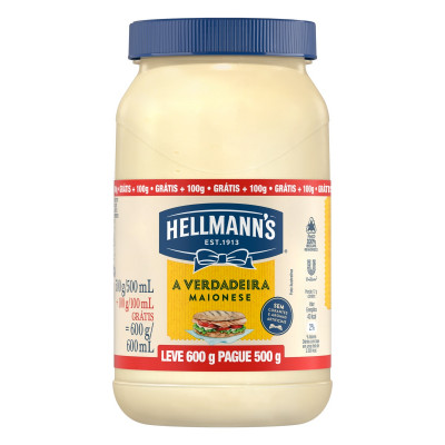 MAIONESE HELLMANNS POTE LV600 PG500G