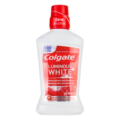 ENXAGUANTE BUCAL PLAX COLGATE WHITE 500 ML