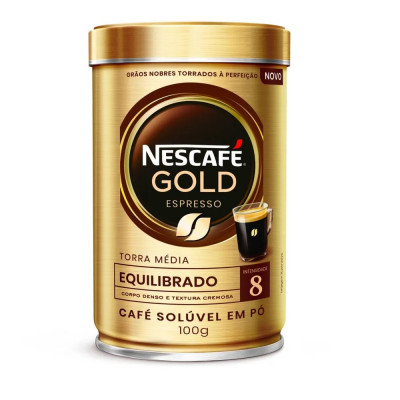 CAFE NESCAFE GOLD SOLUVEL EQUILIBR 100G