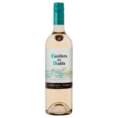 VINHO CHILENO CASILLEIRO DEL DIABLO BELIGHT SV BLANC750ML