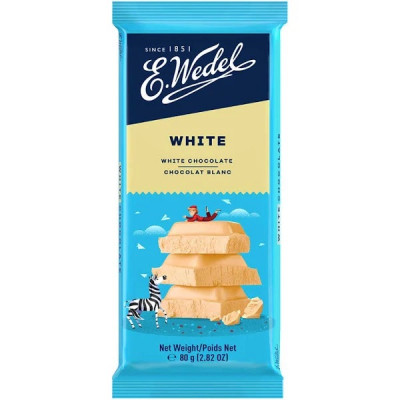 CHOCOLATE E WEDEL BRANCO 80G