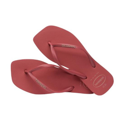 SANDALIA HAVAIANAS SLIM SQUARE LOGO POP UP SORTUDO 33/40