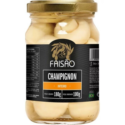 CHAMPIGNON FAISAO INTEIRO 180G