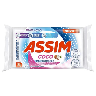 SABAO PEDRA ASSIM COCO GLICERINADO 180G