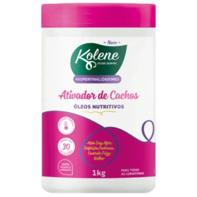 ATIVADOR CACHOS KOLENE 1KG OLEO NUTRITIVOS