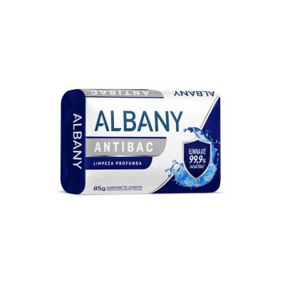 SABONETE ALBANY LIMPEZA PROFUNDA 85GR