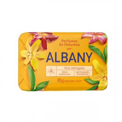 SABONETE ALBANY LIRO SELVAGEM 85GR