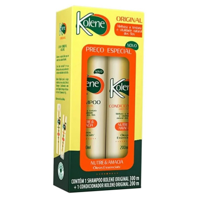 KIT KOLENE SHAMPOO 300ML+CODICIONADOR 200ML ORIGINAL