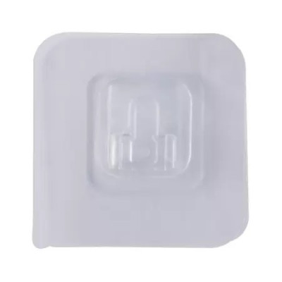 GANCHO PLASTICO 6CM ADESIVO MACHO/FEMEA 2PCS