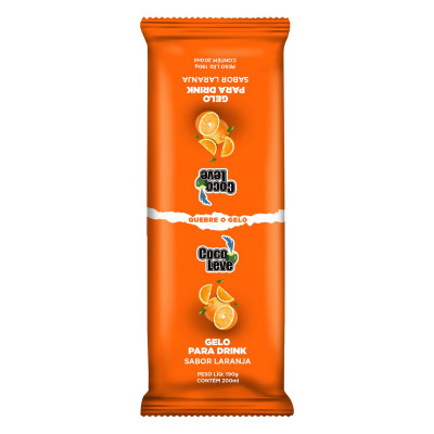 GELO COCO LEVE SABOR LARANJA 190G