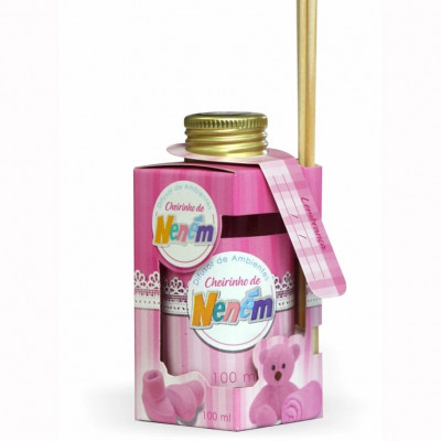 DIFUSOR AMBIENTE NENEM ROSA 100ML