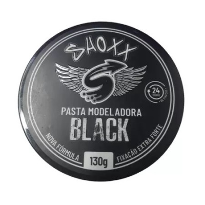 POMADA MODELADORA SHOXX 130G BLACK