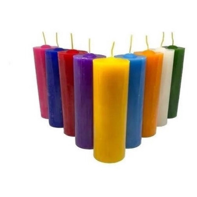 VELAS ALVALUZ 240G VOTINA COLORIDA COM 1