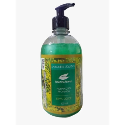 SABONETE LIQUIDO AMAZONIA AROMAS 500ML ERVA DOCE