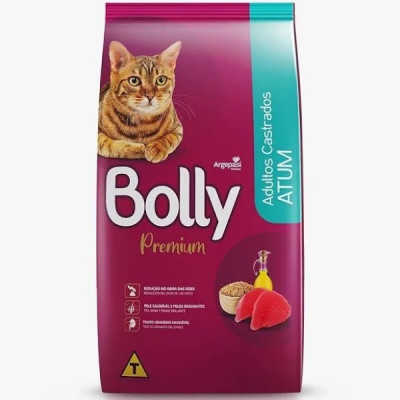 RACAO GATO BOLLY CASTRADO ATUM 1KG