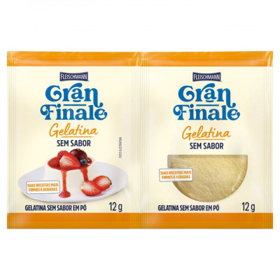 GELATINA GRAN FINALE SEM SABOR 24G