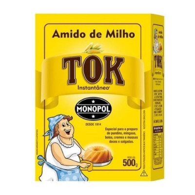 AMIDO DE MILHO TOK MONOPOL 500G UN