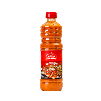 MOLHO CHURRASCO NOSSO TEMPERO PICANTE 500ML