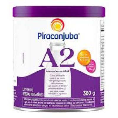 LEITE PO PIRACANJUBA SEMIDESNATADO A2A2 380G