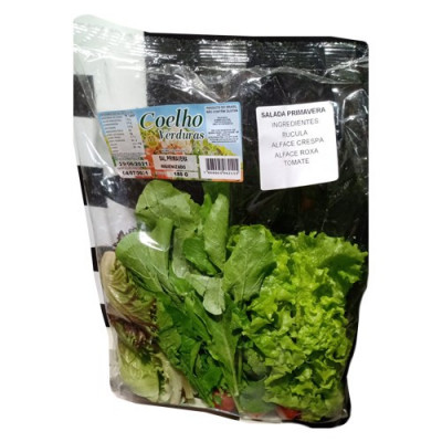 SALADA VERDE 180G HIGIENIZADA COELHO