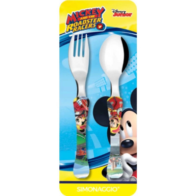 CONJUNTO TALHERES SIMONAGGIO COM 2 MICKEY