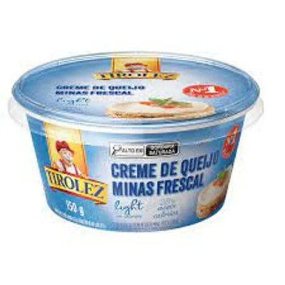 CREME MINAS FRESCAL TIROLEZ 150G LIGHT