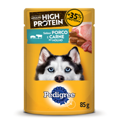 ALIMENTO PEDIGREE SACHE 85GR ADULTO HP CARNE/SUINA