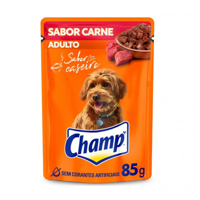 CHAMP ADULTO CARNE 85G SACHE