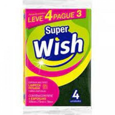 ESPONJA SUPER WISH LEVE4 PAGUE3