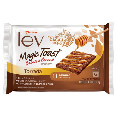 TORRADA MAGIC TOAST MARILAN CACAU 110G