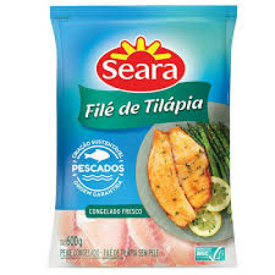 FILE DE TILAPIA SEARA 600G