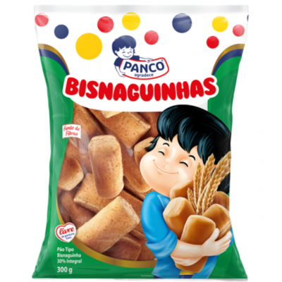 BISNAGUINHA PANCO INTEGRAL 300GR