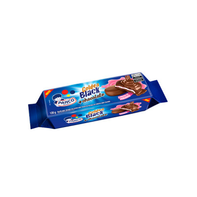 BISCOITO RECHEADO PANCO 120G MORANGO COBERTURA CHOCOLATE