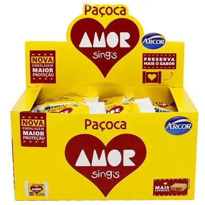 DOCE PACOCA AMOR SINGS 18G - CX 30
