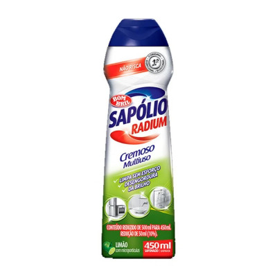 SAPONACEO SAPOLIO RADIUM CREM LIMAO 450M