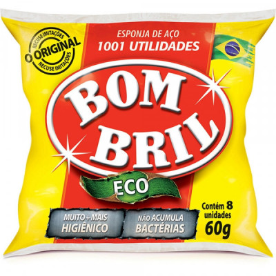 ESPONJA DE ACO BOM BRIL LV 08 PG 07