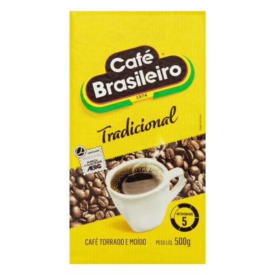 CAFE BRASILEIRO VACUO 500G TRADICIONAL