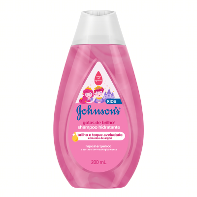 SHAMPOO JOHNSONS KIDS GOTAS DE BRILHO 200ML