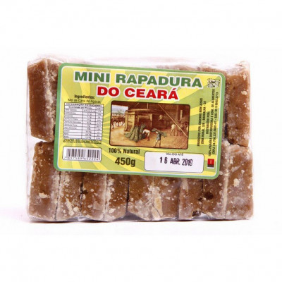 MINI RAPADURA CEARA 450G COM COCO