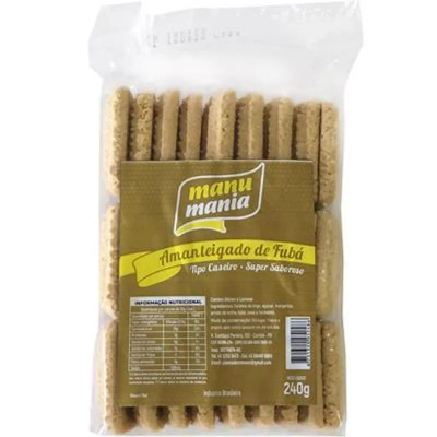 BISCOITO MANU MANIA AMANTEIGADO 240G FUBA