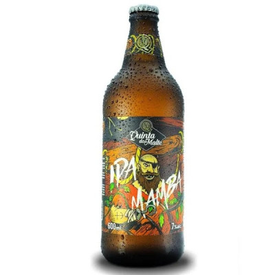 CERVEJA QUINTA DO MALTE MAMBA IPA 600 ML