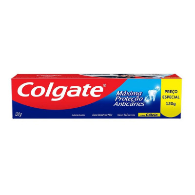 CREME DENTAL COLGATE MAX PROTEÇÃO ANTICARARIES 120G