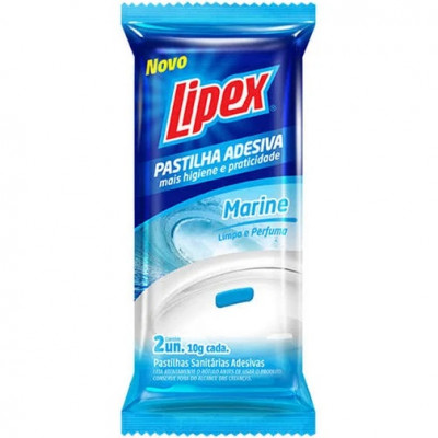 PEDRA SANITÁRIA LIPEX PASTILHA OCEAN 10G