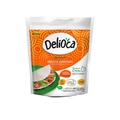 TAPIOCA DA TERRINHA DELIOCA PREMIUM 560 GRAMAS