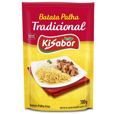 BATATA PALHA KISABOR TRADICIONAL 100G